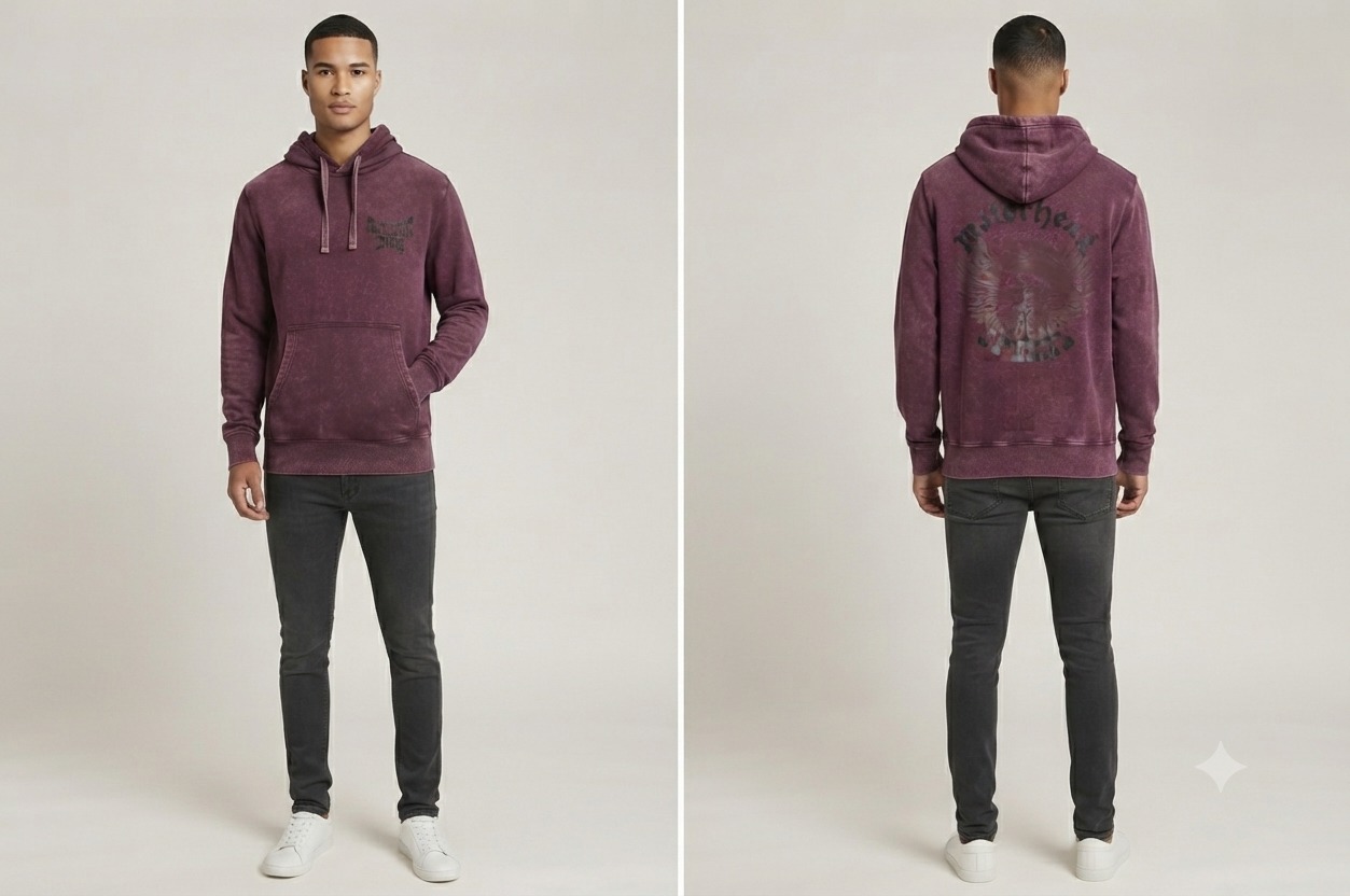 Men's premium washed hoodie collection